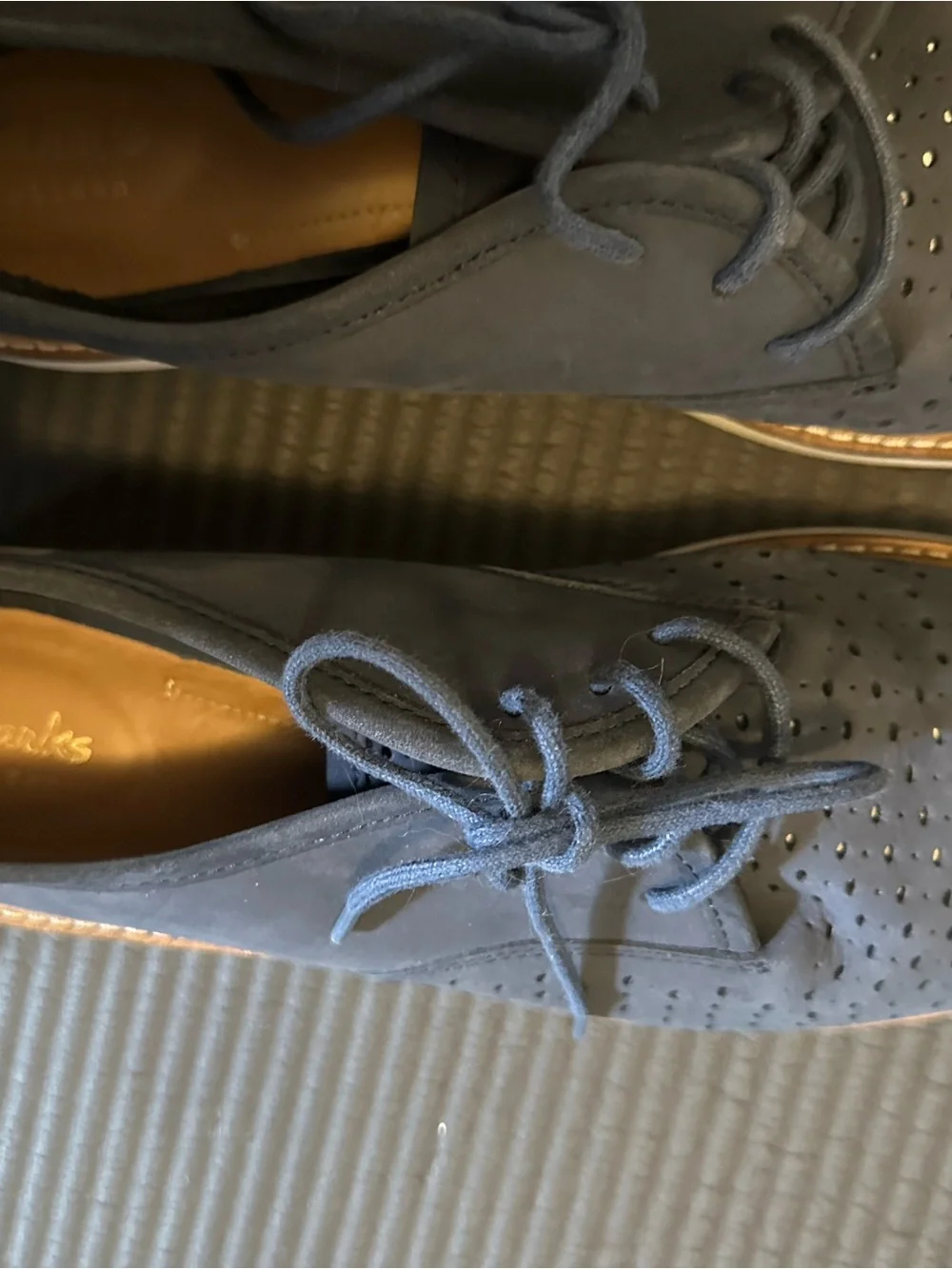 Clarks espadrille style